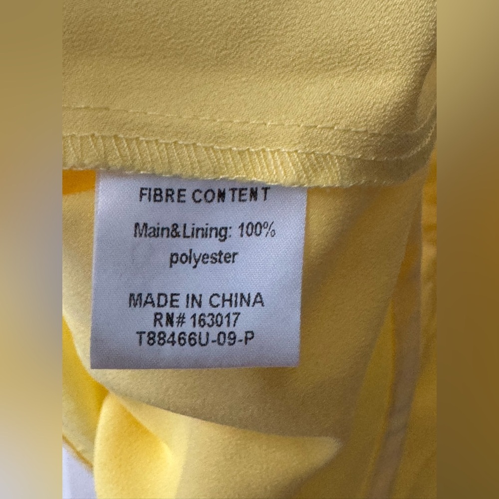 Princess Polly Della Mini Dress Butter Yellow - Picture 11 of 16